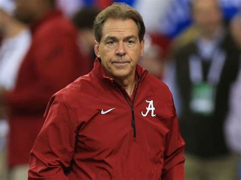 Watch: Nick Saban shows he's an elite QB | theScore.com