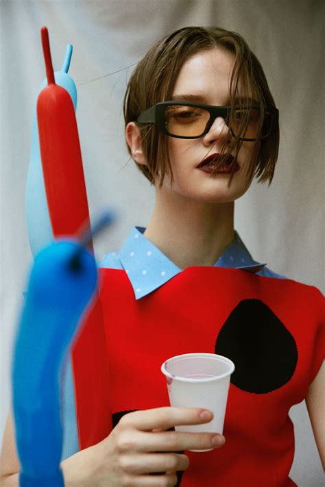 Lila Pankóva Rocks Statement Style in Spaghetti Magazine