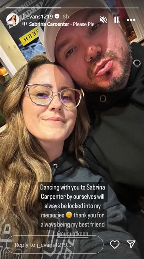 How did Jenelle Evans meet August Keen? 'Teen Mom' star goes public