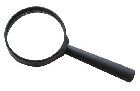 Black Magnifying Glass Transparent | PNG All