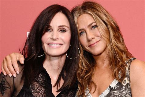 Jennifer Aniston Celebrates Courteney Cox at Latest Homecourt Launch