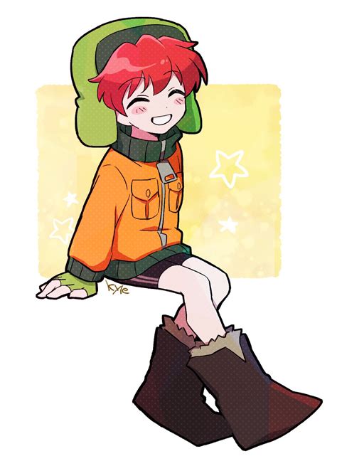 kyle broflovski (south park) drawn by kxh-hxk | Danbooru