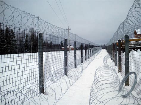 Монтаж, установка колючей проволоки СББ АКЛ, АСКЛ