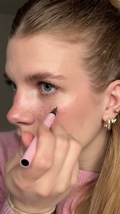 faux freckles    essence freckle  youtube
