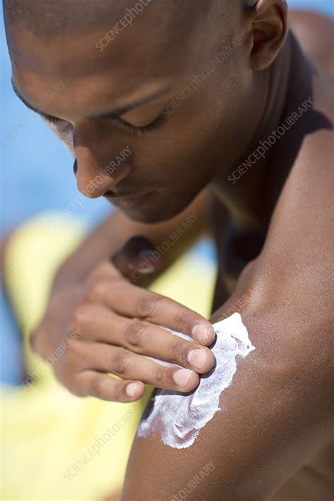Suncream - Stock Image - F002/7030 - Science Photo Library