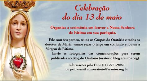 13 De Maio Feriados - Arautos de Suzano: Nossa Senhora de Fátima - 13 de maio