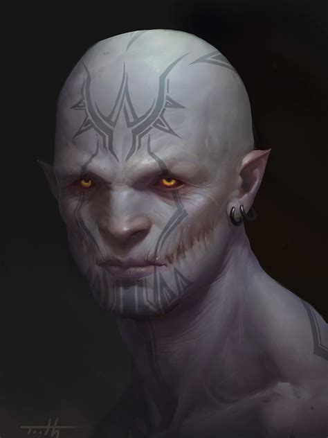 ArtStation - The dark elf