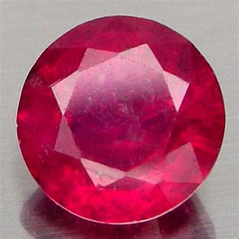Intergemstones - Rubin 1.55 Carat, SI, rund, excellent