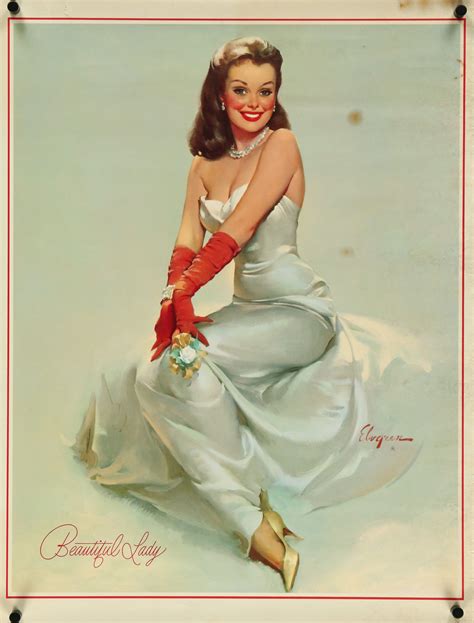 Pin-Up by Gil Evgreen, Original Vintage Poster - Authentic Vintage Posters