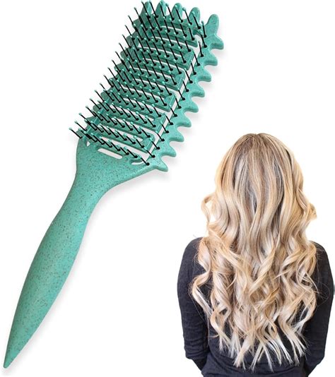 Amazon.com : 2024 New Curl Defining Brush, Curly Hair Styling Brush
