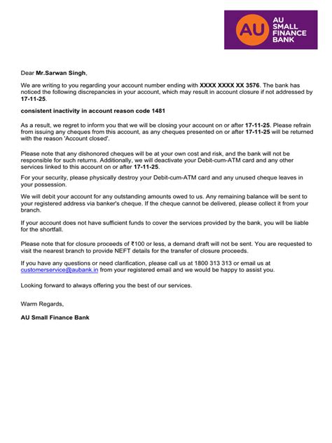 sarwan singh xxxx xxxx xx     consistent inactivity