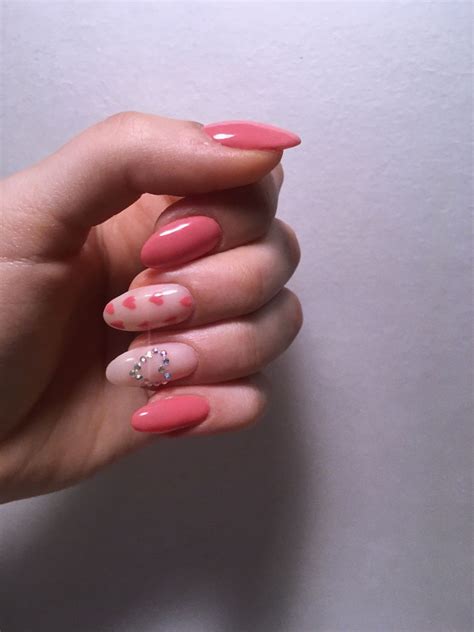 Маникюр | Cute acrylic nails, Fire nails, Valentines nails