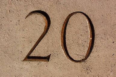 Brillante Número 20 (Xxl) Fotografías De Stock - FreeImages.com