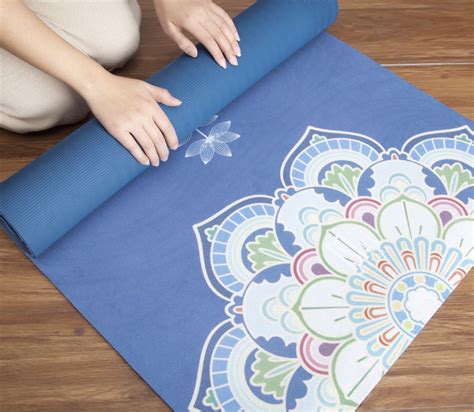 printed yoga mats, printed yoga mat 6mm, printed exercise mats