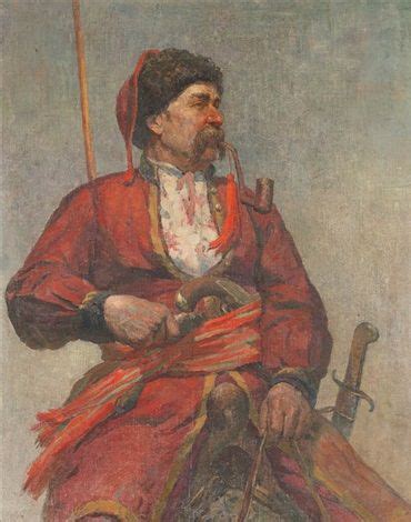 Илья Репин - Козак. | Ukrainian art, Russian art, Russian painting