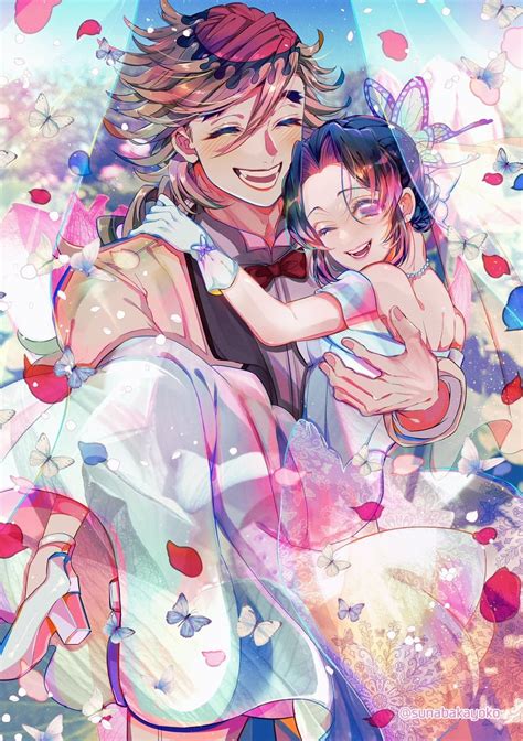 Shinobu X Douma Hentai - kochou shinobu and douma (kimetsu no yaiba) drawn by yamada_73 | Danbooru