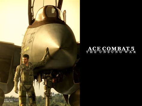 Ace Combat 5: The Unsung War (2004) promotional art - MobyGames