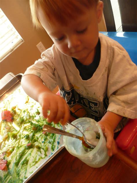 Toddler Tuesday...Finger Paint = - A Mom With A Lesson Plan