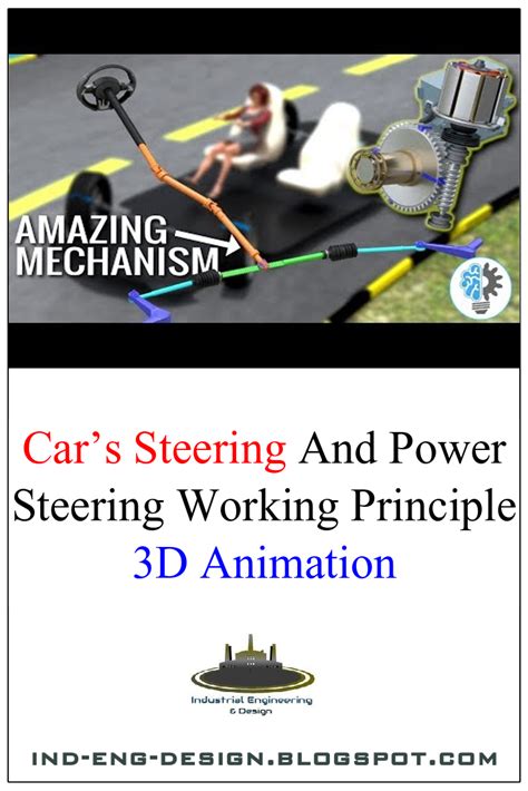 cars steering  power steering working principle  animation