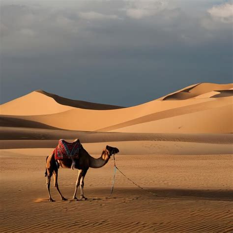 Premium Photo | Camel in the desert