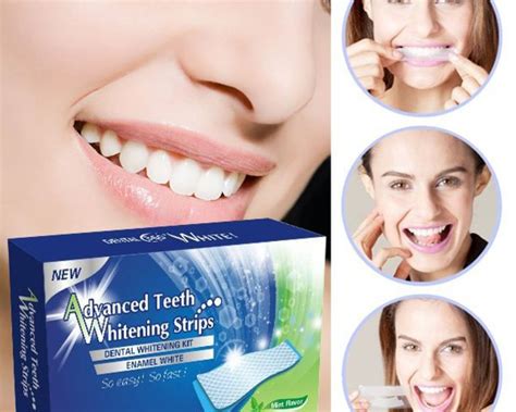Купить Отбеливающие полоски для зубов Advanced Teeth Whitening Strips
