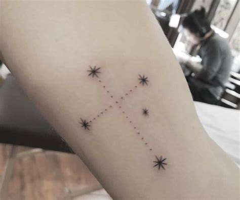 Circinus Constellation Tattoo