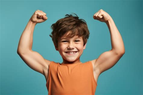 premium photo fitness  strong concept