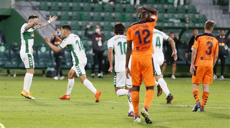 La Liga Santander: Elche - Valencia: resumen, resultado y goles