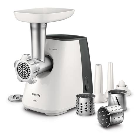 Мясорубка Philips HR2713/30, белый / черный – купить в Ситилинк | 390451