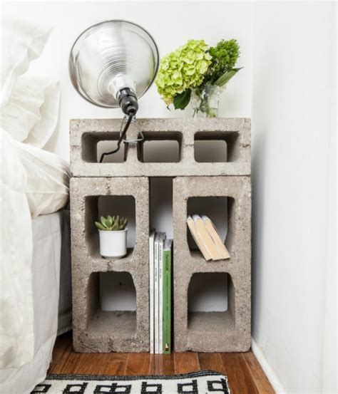 12 Fascinating Ideas How To Decorate Your Home With Concrete Blocks