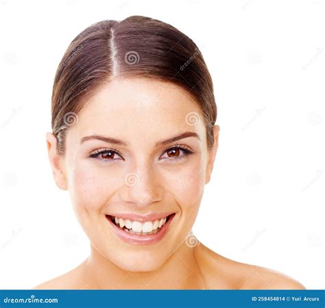 Naturally Beautiful. Studio Portrait of a Beautiful Young Woman with