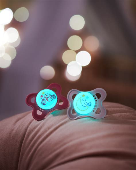 MAM Original Night Pacifier 16+ - Astro | Mam pacifier, 2nd birthday ...