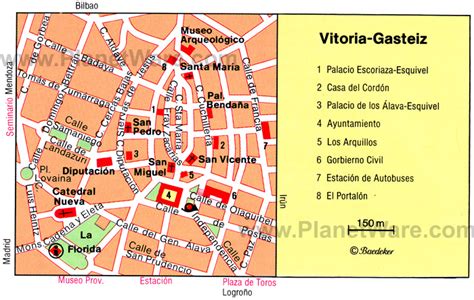 Vitoria Gasteiz Map - Spain