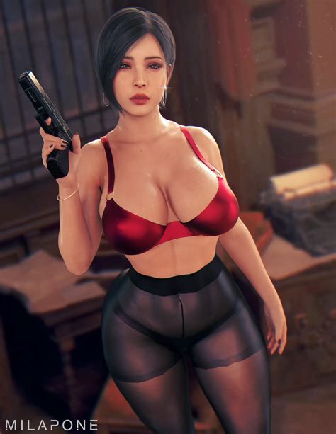 Ada Wong, (Milapone) [Resident Evil] : r/rule34