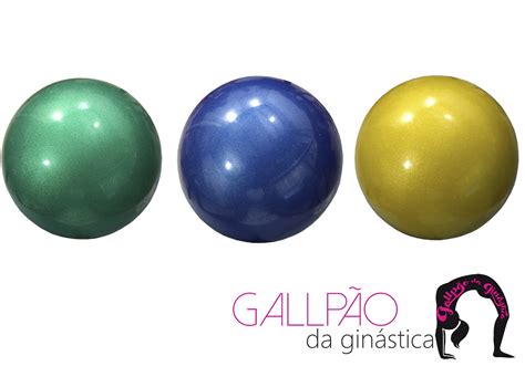 Bola Na Ginástica Rítmica - Bola de ginástica rítmica 400g - CORES PEROLIZADAS