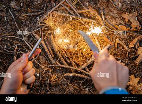 flint spark stones  res stock photography  images alamy