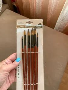 Кисть для рисования из нейлона, 6 шт./компл | AliExpress