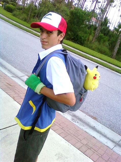 Ash Ketchum - Pokemon Costume | Pokemon costumes, Pokemon costumes diy ...