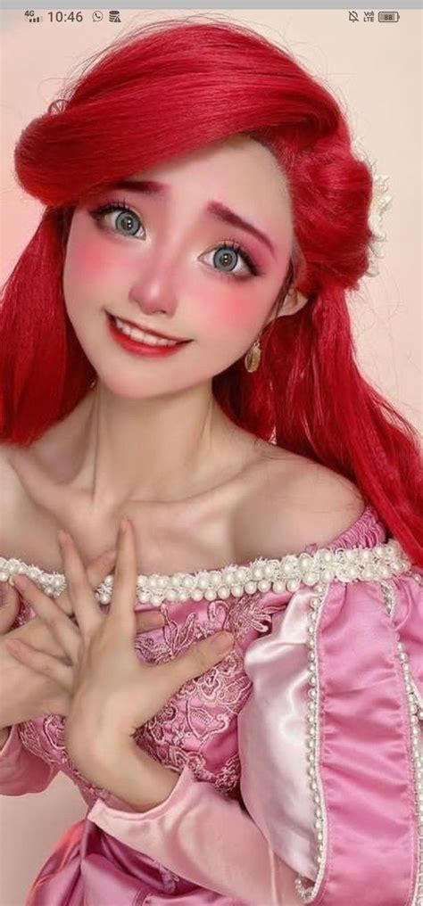 Ariel 💓🤍 | Ariel cosplay, Princess cosplay, Cosplay outfits