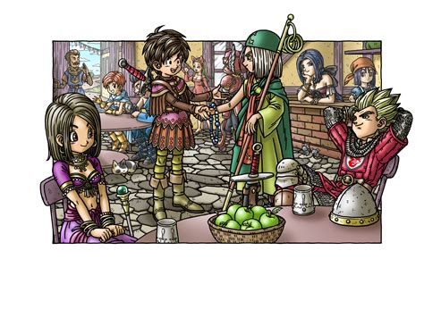 toriyama akira dragon quest dragon quest ix armor cleavage | #181889