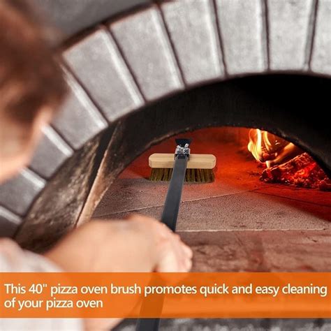 perforated pizza peel set  piece perforated pizza oven tool set