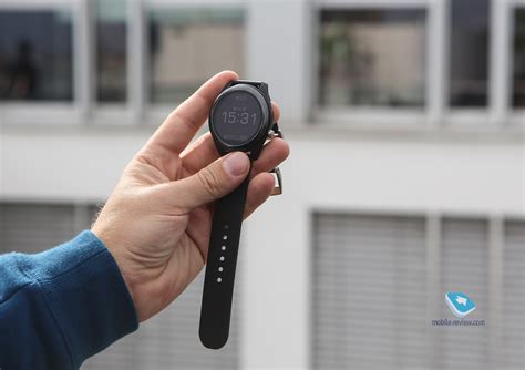 Mobile-review.com Первый взгляд на умные часы Asus VivoWatch SP
