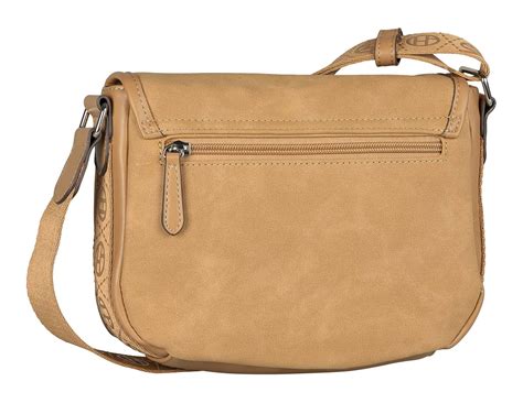 TOM TAILOR Umhängetasche Yara Saddle Bag Camel | modeherz