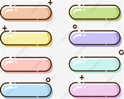 colorful button clipart png images color button button decoration