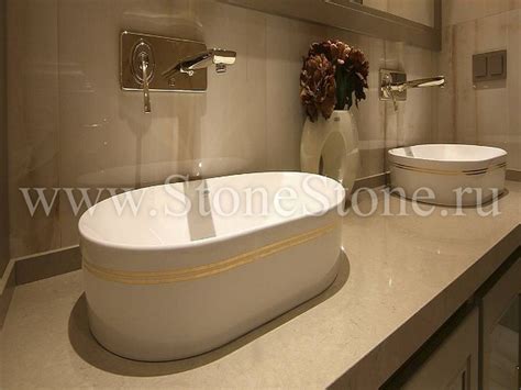 Столешница из кварца в ванную Vicostone Jura Grey: купить по цене от ...