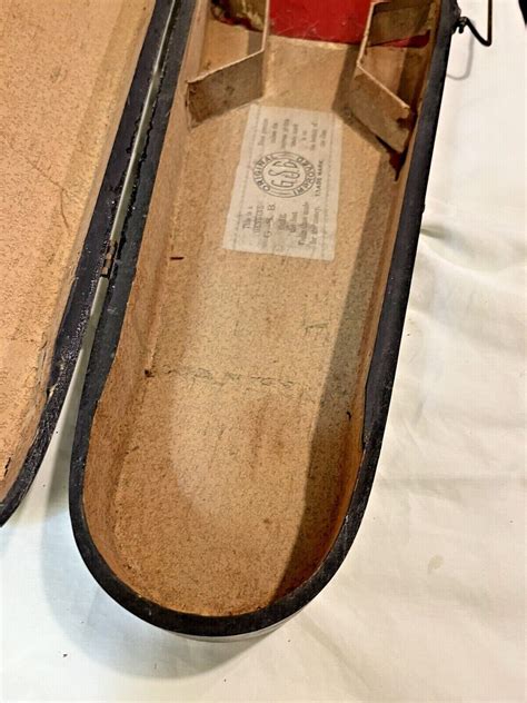 Antique GSB Arch Top Coffin Style Violin Case vintage | #4565488057