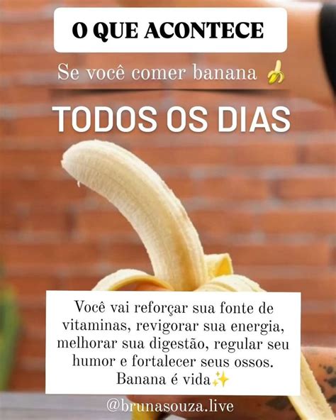 Comer Banana Todo Dia - O QUE ACONTECE SE VOCÊ COMER BANANA 🍌 TODOS OS DIAS? Comer banana todos ...
