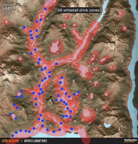 Finding my drink zones for G1 whitetail grind : r/theHunter