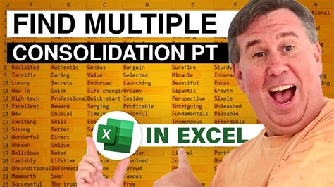 mrexcels learn excel  wiiw multiple consolidation mrexcel