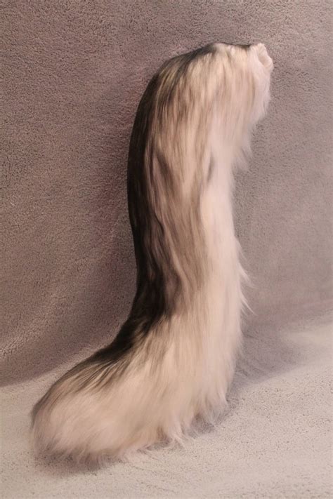 Grey Wolf Tail by MissCreatureCreator on DeviantArt